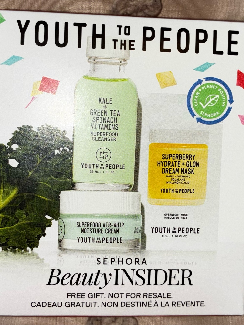 Youth to the People Green & Yellow Superfood Skincare Set